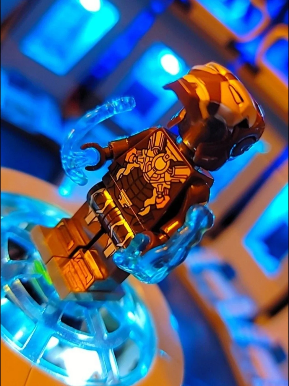 Ironman Minifigure Lego Compatible